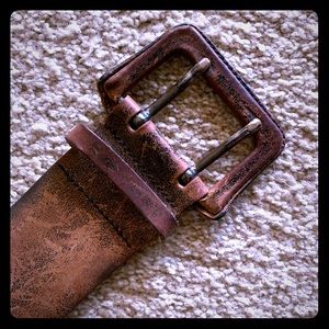 Abercrombie and Fitch leather belt women’s